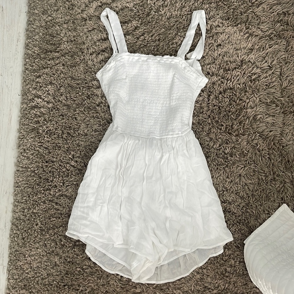 White romper/Brand new